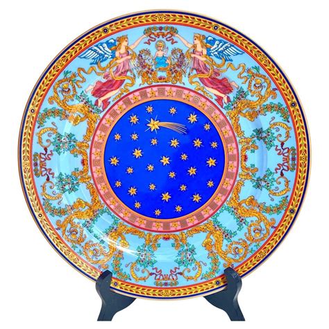 versace rosenthal christmas plate